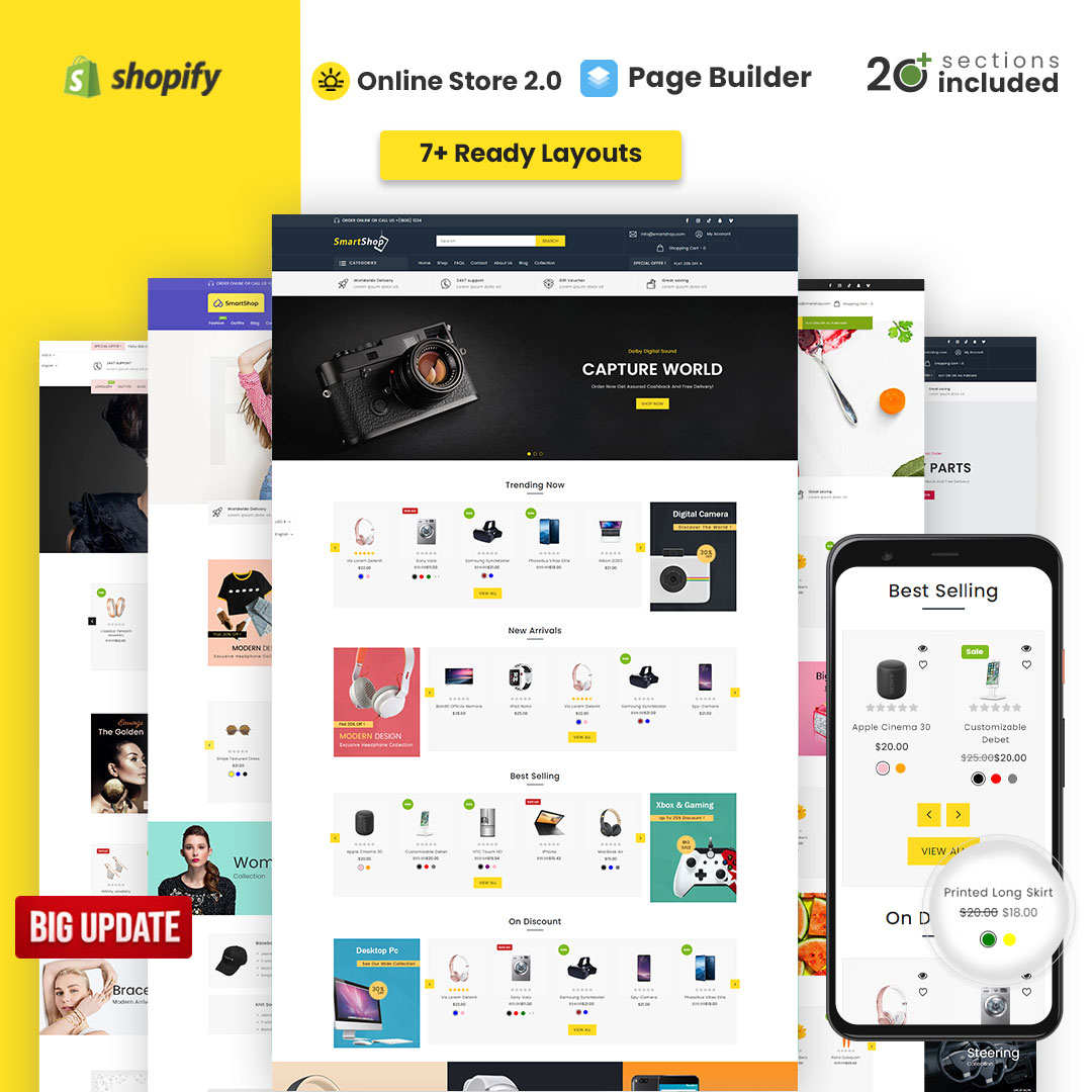 Smartshop Multipurpose Shopify Theme