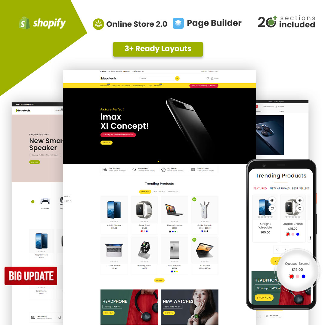 Megatech Multipurpose Shopify Theme